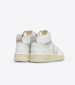 V-95 LEATHER WHITE NATURAL<VEJA Cheap