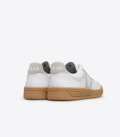 V-10 LEATHER WHITE NATURAL<VEJA Cheap