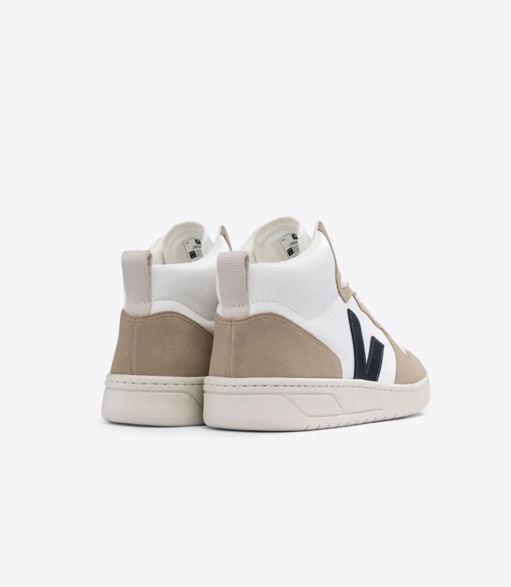 V-15 LEATHER WHITE NAUTICO SAHARA<VEJA Outlet