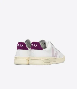 V-12 LEATHER WHITE PARME MAGENTA<VEJA Cheap
