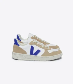 V-10 LEATHER WHITE PAROS SAHARA<VEJA Best