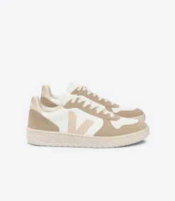 V-10 LEATHER WHITE SABLE SAHARA<VEJA Best Sale