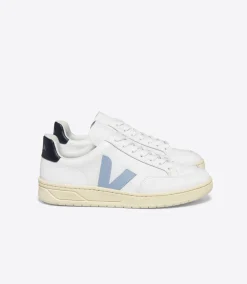 V-12 LEATHER WHITE STEEL NAUTICO<VEJA Sale