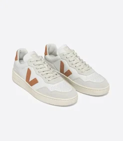 V-90 LEATHER WHITE UMBER<VEJA Discount