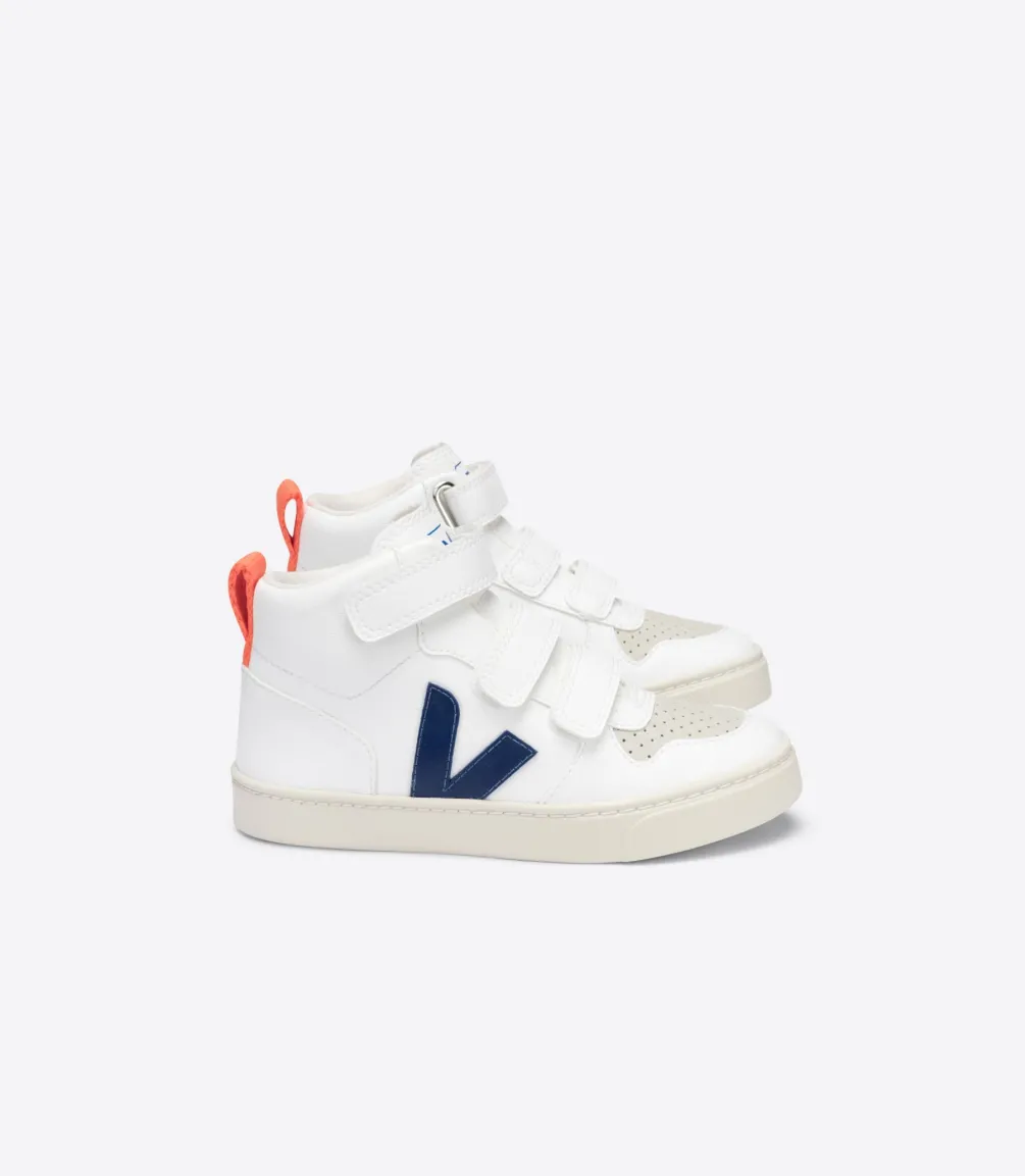 V-10 MID CWL WHITE COBALT ORANGE FLUO<VEJA Fashion