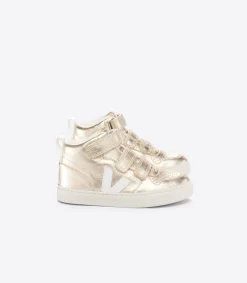 V-10 MID LEATHER PLATINE WHITE<VEJA Hot