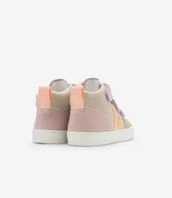 V-10 MID SUEDE MULTICO ALMOND PEACH<VEJA Discount