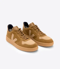 V-10 SUEDE CAMEL DESERT<VEJA Clearance