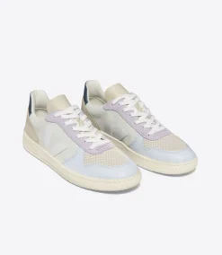 V-10 SUEDE JADE WHITE MULTICO<VEJA Fashion