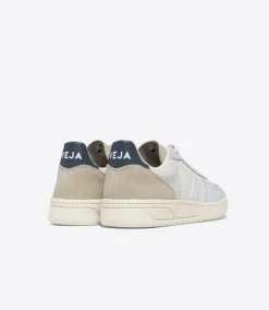 V-10 SUEDE JADE WHITE MULTICO<VEJA Fashion