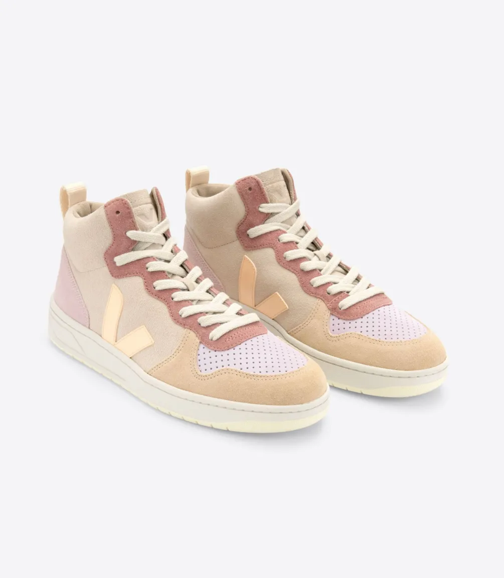 V-15 SUEDE MULTICO PEACH<VEJA Outlet
