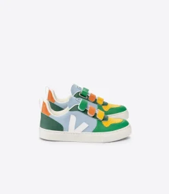 V-10 SUEDE MULTICO STEEL<VEJA Best