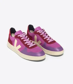 V-10 SUEDE MULTICO ULTRAVIOLET CALCAIRE<VEJA Best