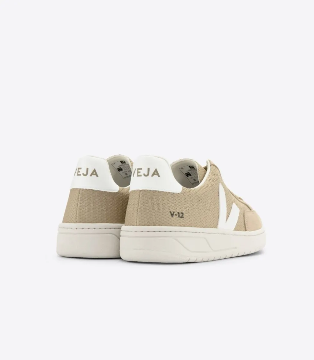V-12 VEGAN ALVEOMESH DUNE WHITE<VEJA Outlet