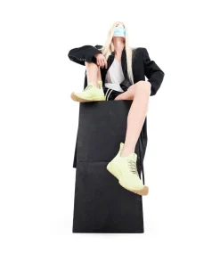 V-KNIT X RICK OWENS FULL ACID YELLOW<VEJA Fashion