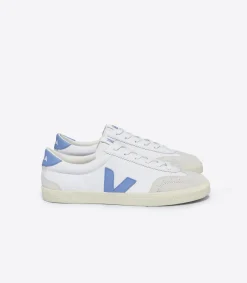 VOLLEY CANVAS WHITE AQUA<VEJA Flash Sale