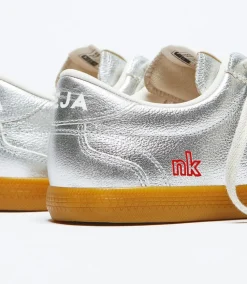 VOLLEY LEATHER X NK STORE SILVER WHITE<VEJA Outlet