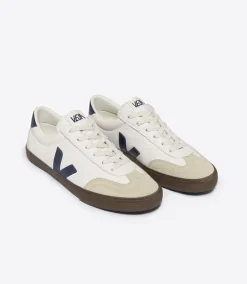 VOLLEY LEATHER WHITE NAUTICO BARK<VEJA Online
