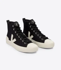 WATA II CANVAS BLACK PIERRE<VEJA Discount