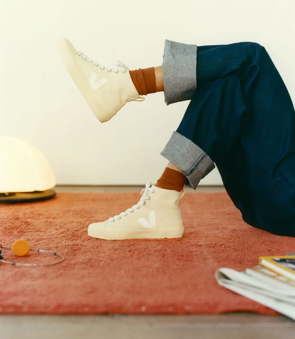 WATA II CANVAS BUTTER WHITE BUTTER SOLE<VEJA Online