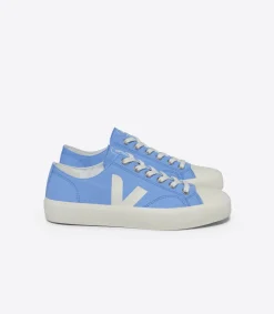 WATA II LOW CANVAS AQUA PIERRE<VEJA Best